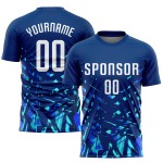 Uniform Blau Weiß-Lakes Trikot Sublimation Custom Soccer Royal Uniform Blau Weiß-Lakes Trikot Sublimation Custom Soccer Royal