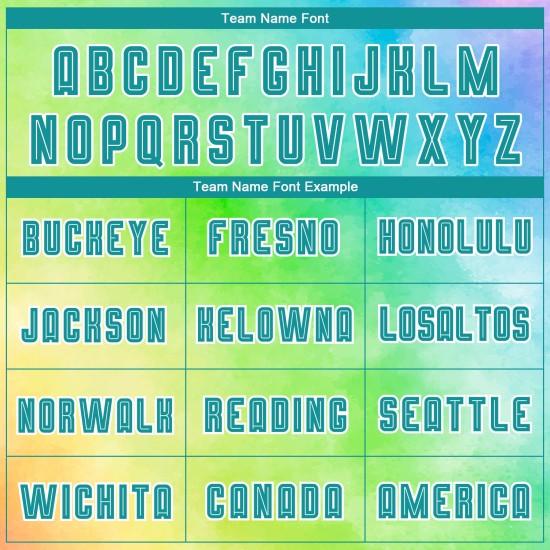 Teal-Weiß Jersey Sublimation Custom Dye Tie Uniform Fußball Teal-Weiß Jersey Sublimation Custom Dye Tie Uniform Fußball