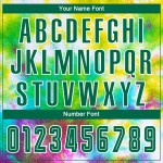 Uniform Grün-Weiß Farbstoff Kelly Tie Jersey Fußball Custom Sublimation Uniform Grün-Weiß Farbstoff Kelly Tie Jersey Fußball Custom Sublimation