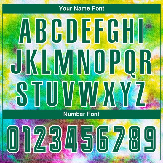 Uniform Grün-Weiß Farbstoff Kelly Tie Jersey Fußball Custom Sublimation Uniform Grün-Weiß Farbstoff Kelly Tie Jersey Fußball Custom Sublimation