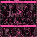Fußball Custom Rosa Uniform Schwarz Sublimation Jersey Fußball Custom Rosa Uniform Schwarz Sublimation Jersey