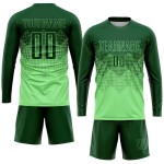 Sublimation Erbsengrünes Trikot Grüne Uniform Benutzerdefinierter Fußball Sublimation Erbsengrünes Trikot Grüne Uniform Benutzerdefinierter Fußball