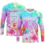 Jersey Uniform Krawatte Sublimation Custom Dye Blau Weiß-Licht Fußball Jersey Uniform Krawatte Sublimation Custom Dye Blau Weiß-Licht Fußball