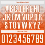 Fußball Orange Sublimation Weiß Uniform Custom Jersey Fußball Orange Sublimation Weiß Uniform Custom Jersey