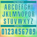 Teal-Weiß Jersey Sublimation Custom Dye Tie Uniform Fußball Teal-Weiß Jersey Sublimation Custom Dye Tie Uniform Fußball