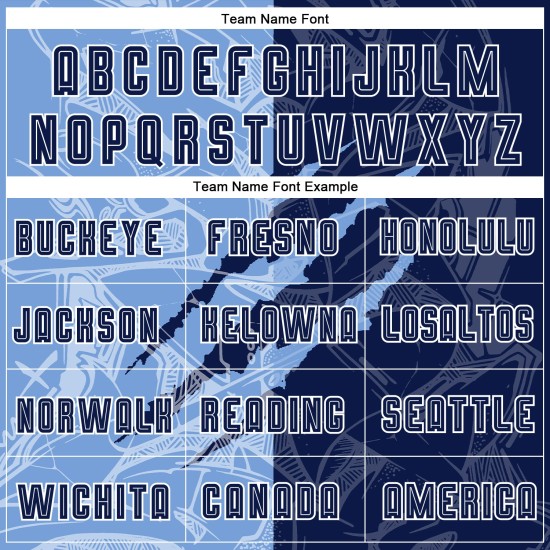 Jersey Sublimation Scratch Uniform Navy-Light Custom Graffiti Muster Fußball Blau Jersey Sublimation Scratch Uniform Navy-Light Custom Graffiti Muster Fußball Blau
