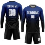 Fade Royal Sublimation Uniform Trikot Custom Soccer Fashion Weiß-Schwarz Fade Royal Sublimation Uniform Trikot Custom Soccer Fashion Weiß-Schwarz
