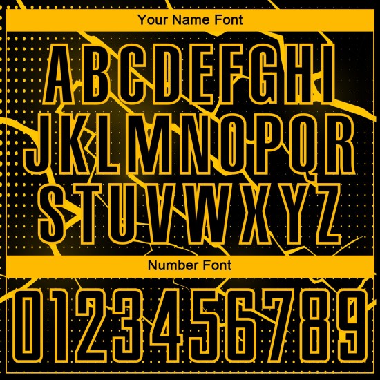 Sublimation Fußballtrikot Uniform Lightning Schwarz Custom Gelb Sublimation Fußballtrikot Uniform Lightning Schwarz Custom Gelb